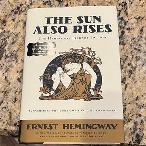 The Sun Also Rises by Ernest Hemingway - Cream & Gold Cover